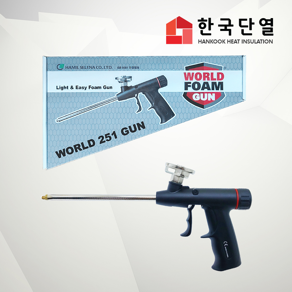우레탄뿜칠 타이거스프레이폼 + 전용폼건 세트 우레탄폼 폼총 - 상세 이미지 5