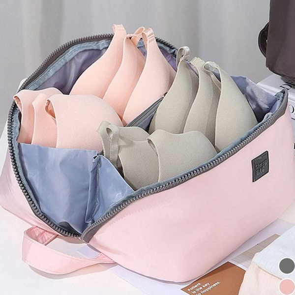 휴대용 여행용 속옷 케이스 분리형 속옷 정리 파우치 다용도 수납 - 상품 이미지