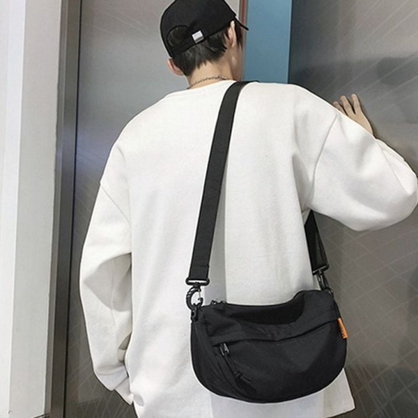 데일리 남성 크로스 백 남녀공용 학생 크로스 백 메신저 숄더 - 상품 이미지