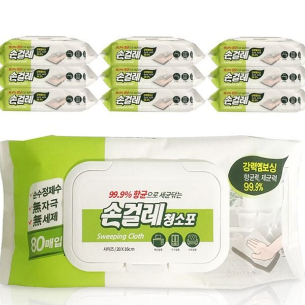 물걸레 손걸레 청소포 엠보싱 일회용 청소포 다용도 가정용 티슈 생활 - 상품 이미지