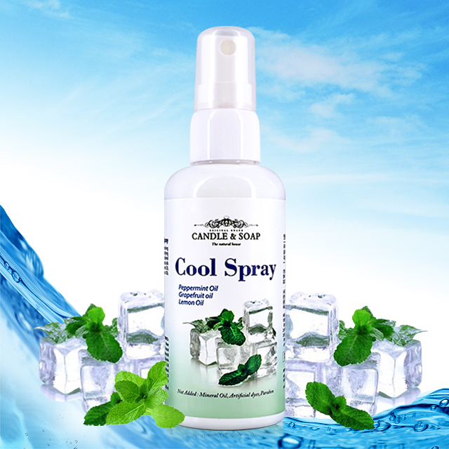 캔들앤솝 잠깨는 페퍼민트오일 아로마 쿨 스프레이 100ml - 상세 이미지 4