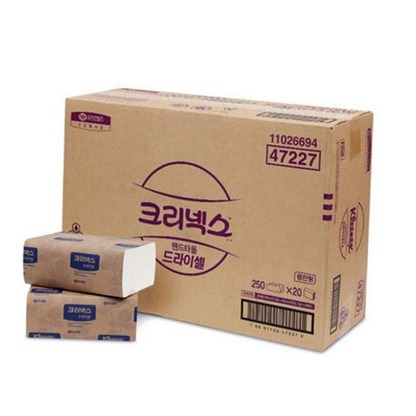 일회용 핸드타올 벌크 페이퍼 대용량 재활용 식당 화장실 - 상품 이미지