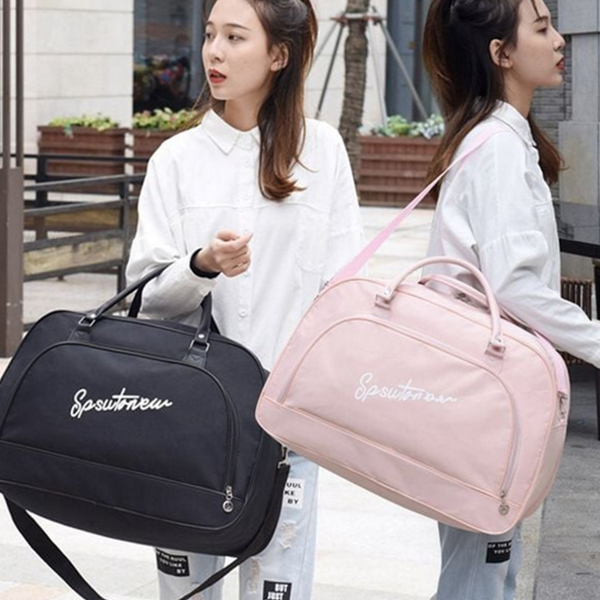 데일리 여행용 보스턴 백 트래블 가방 캐리어 결합 - 상품 이미지