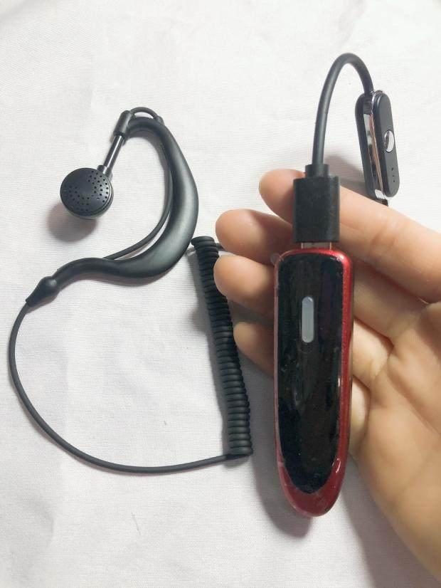 블루투스 인이어 무전기 미용실 업소 전기 - 상품 이미지