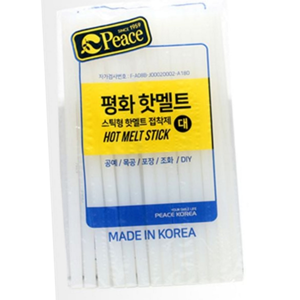 굵은 글루 건 심 투명 핫멜트 스틱 공작용 리필 대형 - 상품 이미지