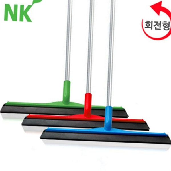 알루미늄봉 회전 바닥 밀대 이중 실리콘 바닥 밀대 물기제거 업소용 - 상품 이미지