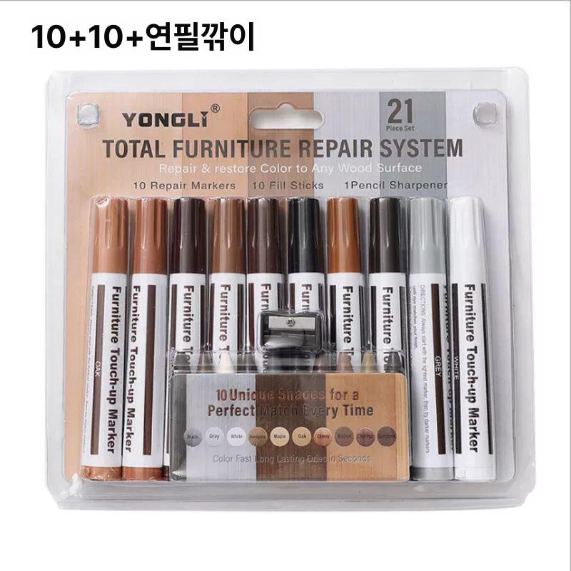 강마루 가구 스크래치 키트 수리 도구 세트 원목 강화 보수제 마루보수제 바닥 - 상세 이미지 2