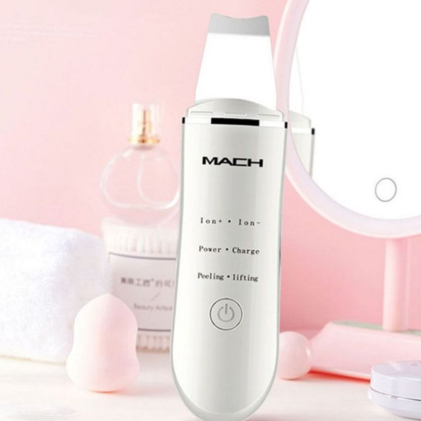 가정용 초음파 필링기 미세전류 초음파 피부 관리기 리프팅 모공 각질 - 상품 이미지