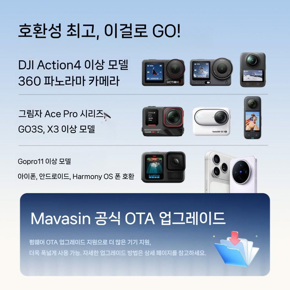 DJI 오즈모 액션6 카메라 블루투스 리모컨 손목 밴드 액세서리 - 상세 이미지 5