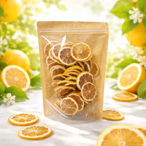 레몬칩 수제청 100g 건조 과일 칩 대용량 카페납품 데코용 에이드 차 맛있게 먹은 솔직 후기 - 상품 이미지 1