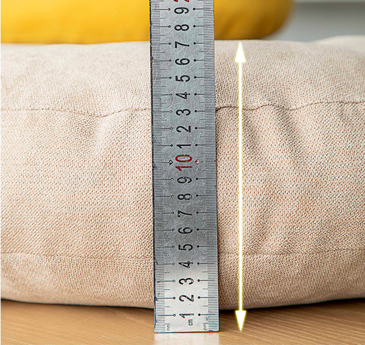 55cm 두꺼운 대형 원형 방석 쿠션 좌식 명상 푹신한 카페 - 상세 이미지 3
