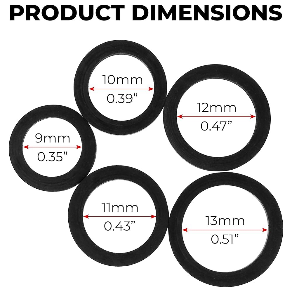 카세트 덱 레코더 테이프 스테레오 플레이어 u2013 9-13mm 구멍, 두께 3.5mm 풀리용 20PCS 혼합 유휴 타이어 휠 벨트 아이들러 고무 - 상세 이미지 2