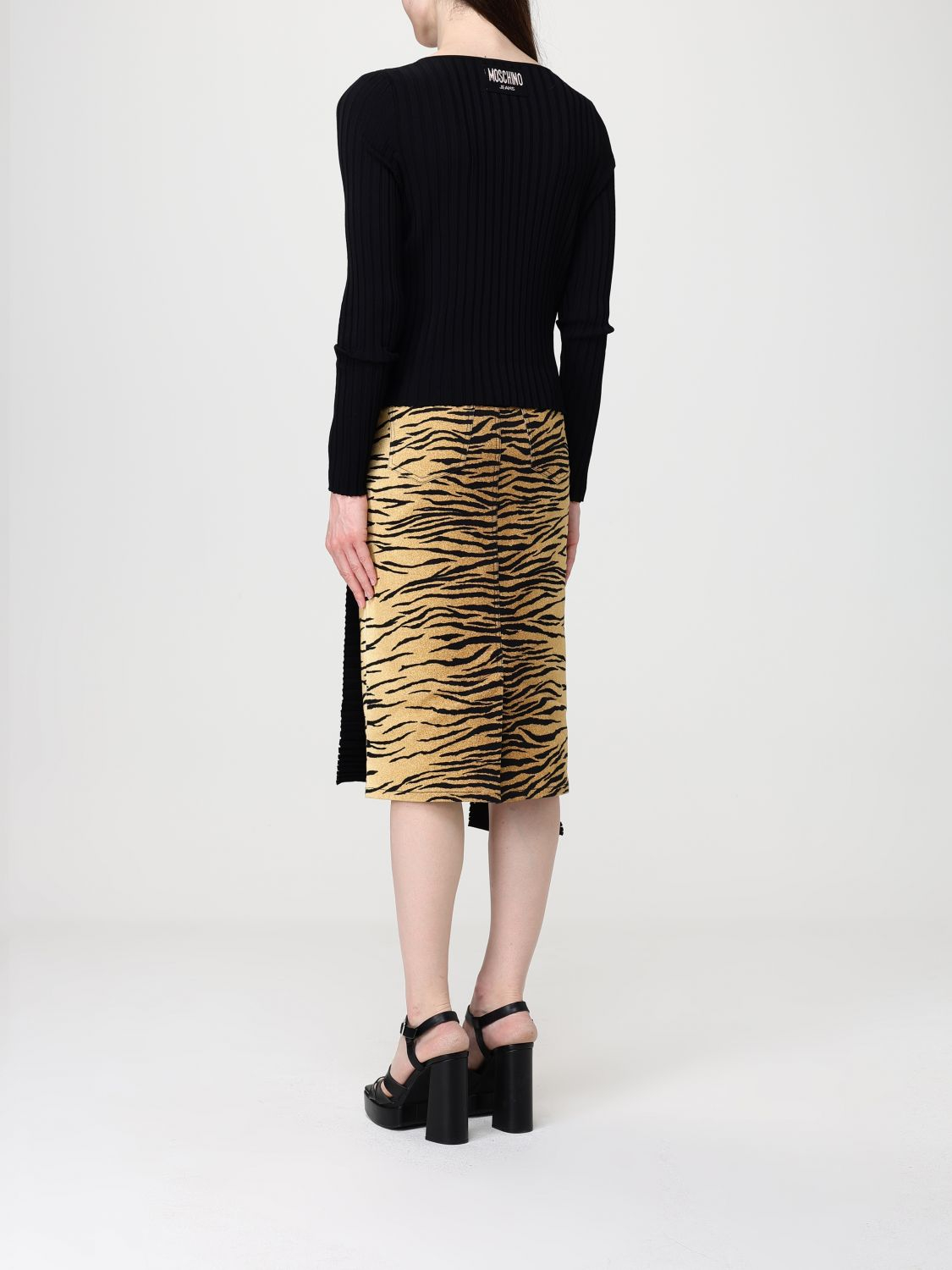 모스키노 여성 니트 FW25 0912 8201 1555 - 상세 이미지 2