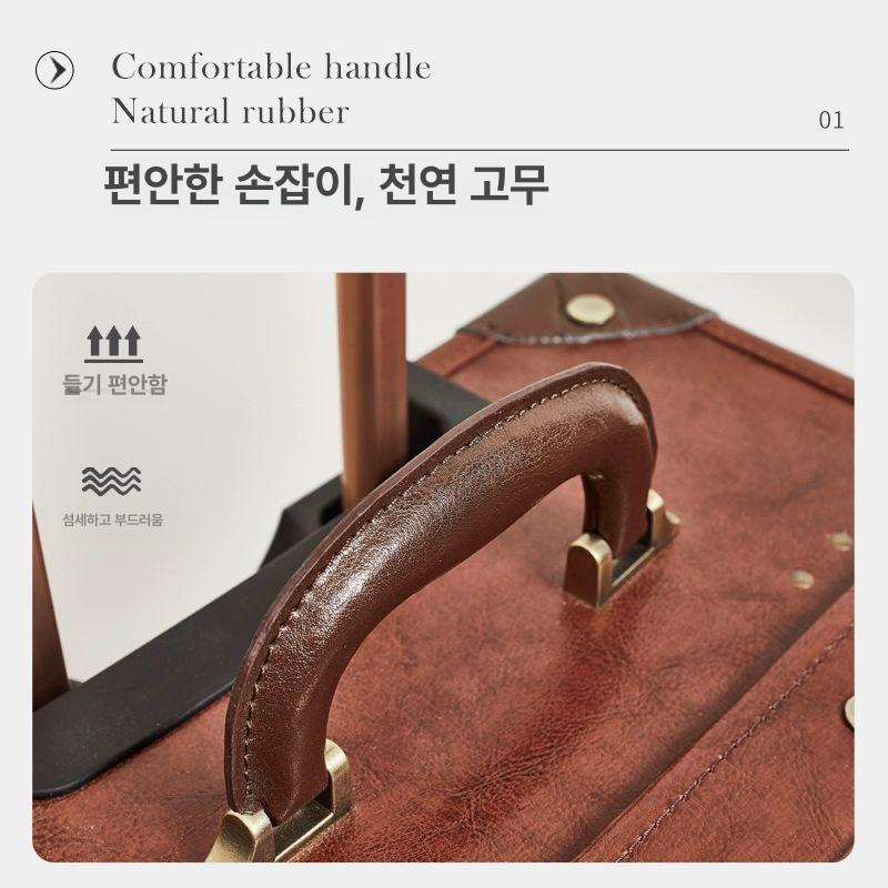 빈티지 캐리어 24인치 26인치 미국식 승무원 트렁크 - 상세 이미지 3