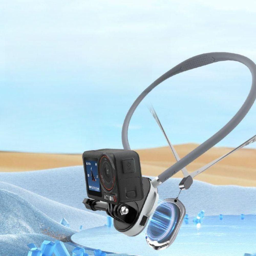 DJI 액션6 프로 홀터 넥 마운트 고정 할터넥 자석 목걸이 - 상품 이미지