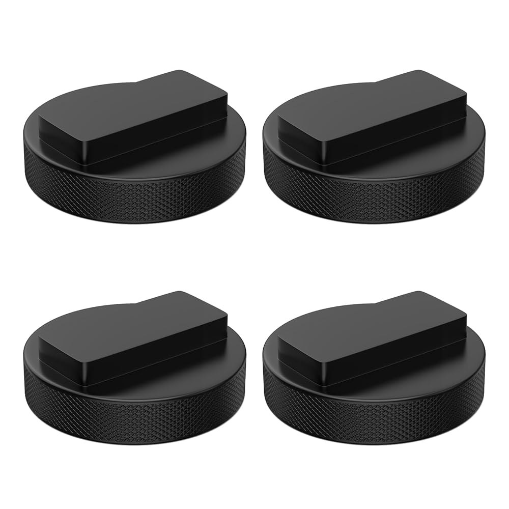BMW용 잭 패드, 4 PCS 자동차 스탠드 어댑터 - 2010년부터 2025년까지 BMW 및 미니 차량용 고내력 고무 패드 2 Pack Tesla Jack Pads - 상품 이미지