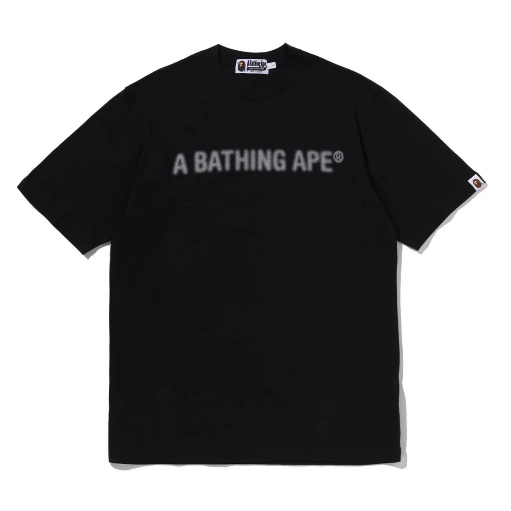 베이프 반팔티 HEAVY WASH BATHING APE SHRUNK FIT TEE 1M30-109-317 - 상품 이미지