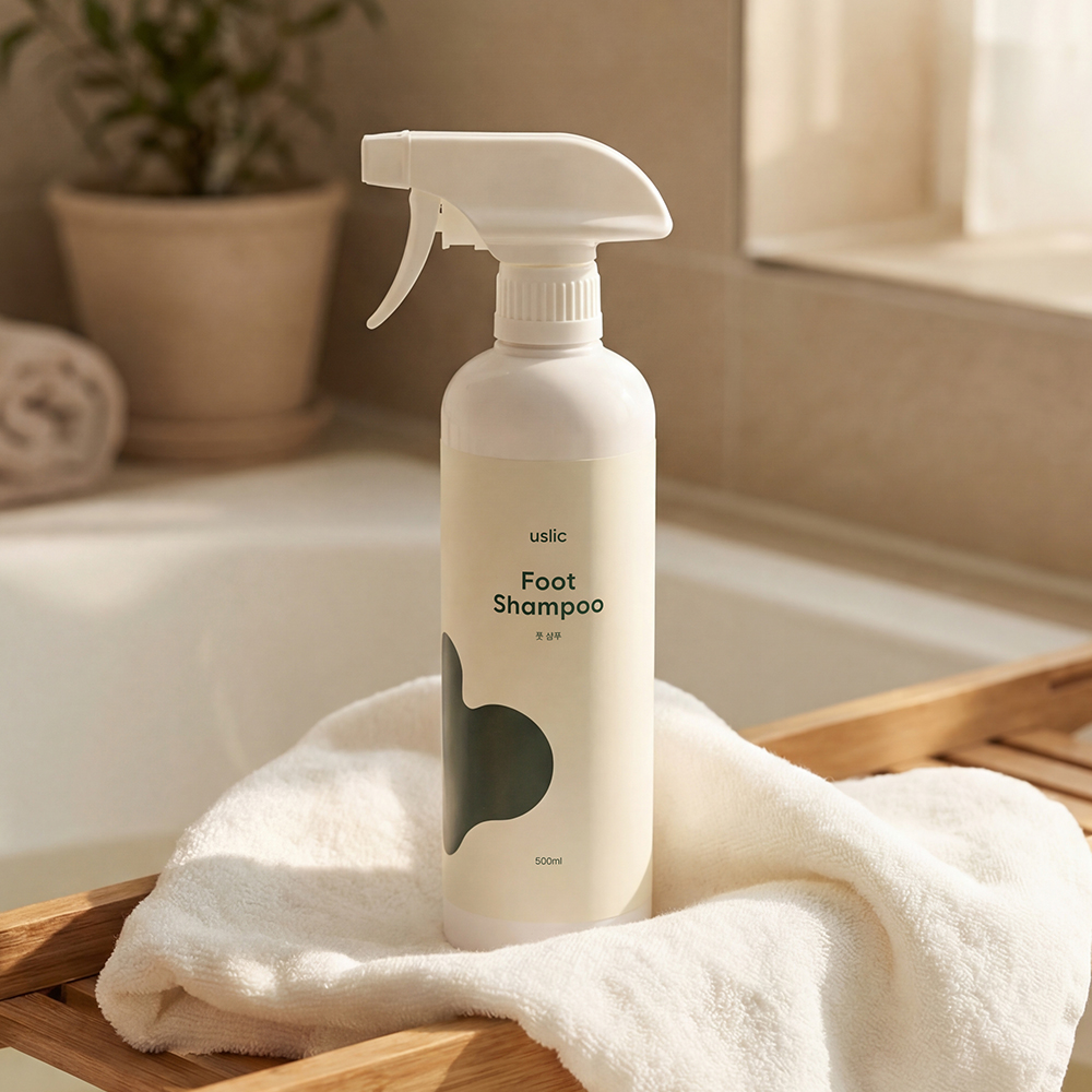 버블 풋샴푸 발샴푸 발세정제 풋케어 발냄새 제거 500ml, 2개 - 상세 이미지 2
