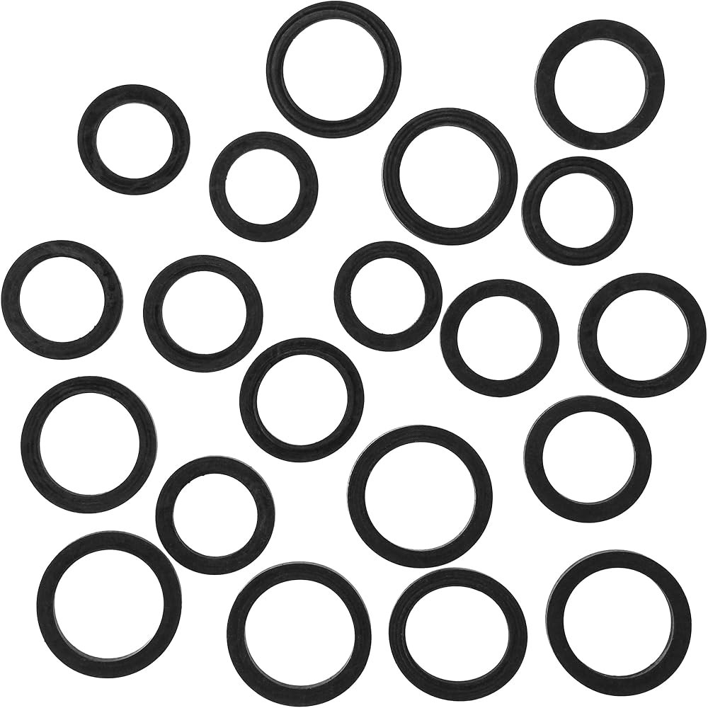 카세트 덱 레코더 테이프 스테레오 플레이어 u2013 9-13mm 구멍, 두께 3.5mm 풀리용 20PCS 혼합 유휴 타이어 휠 벨트 아이들러 고무 - 상품 이미지