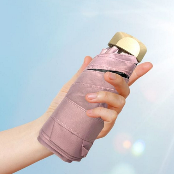 컴팩트 초경량 양산 슬림 휴대용 접이식 양산 핸드백 암막 - 상품 이미지