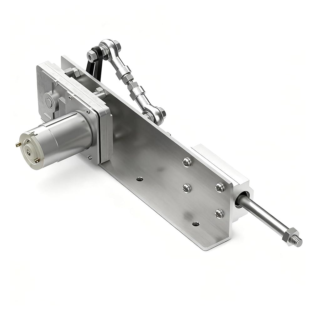 DIY 왕복 선형 액추에이터, 속도 조절기가 있는 조절 가능한 텔레스코픽 모터, 24V 120RPM 스트로크 및 속도, 5-25kg 추력, 2cm-8cm - 상세 이미지 2
