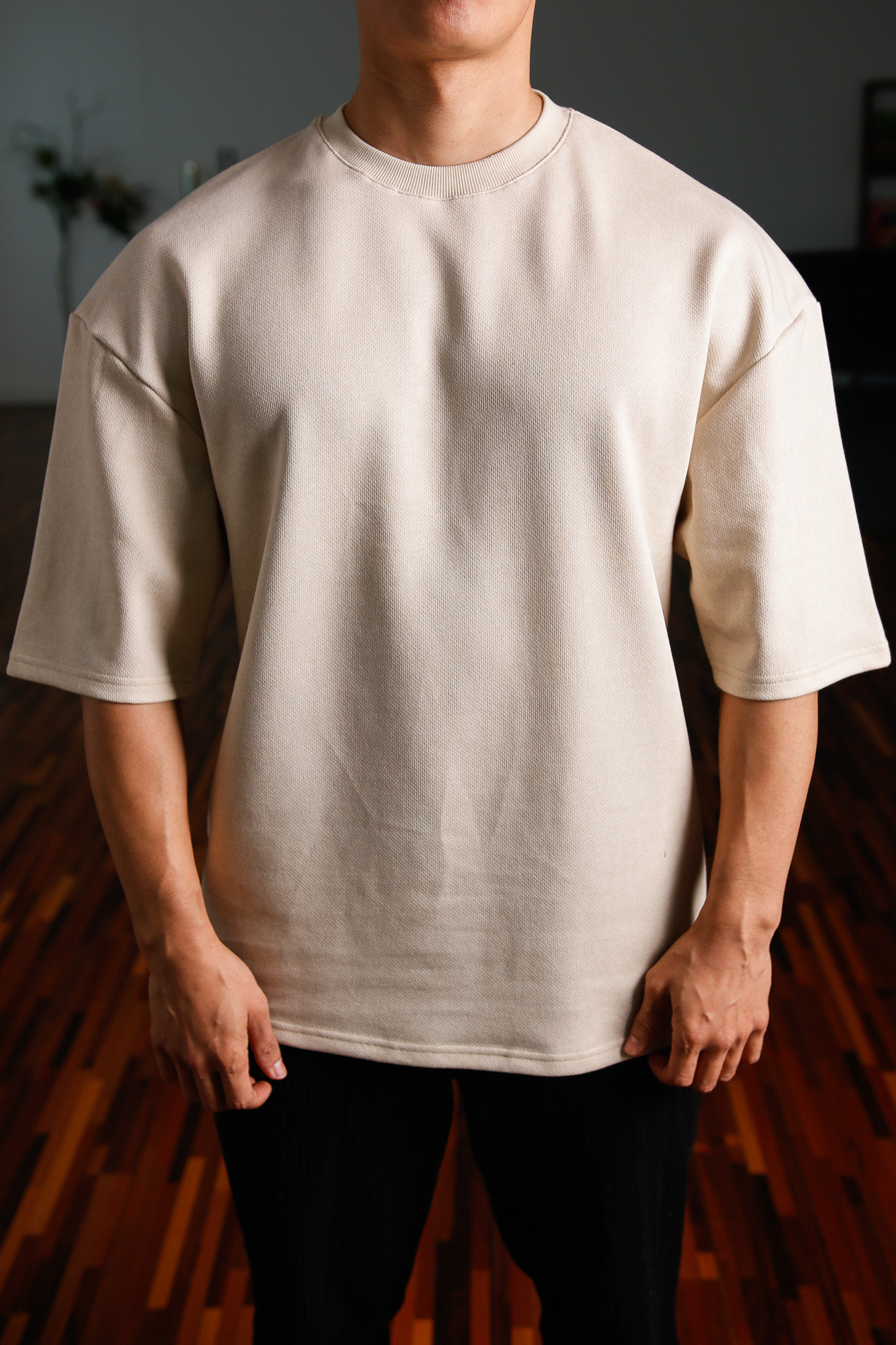 VNF 베나핏아카이브 피그먼트다잉 세미오버핏 티셔츠 - 상세 이미지 2