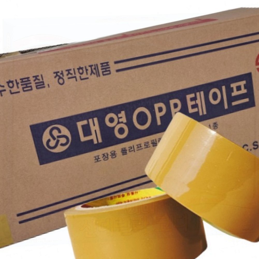 라바테이프박스테 야외활동 OPP 튼튼한 48X50 박스테이프 - 상품 이미지