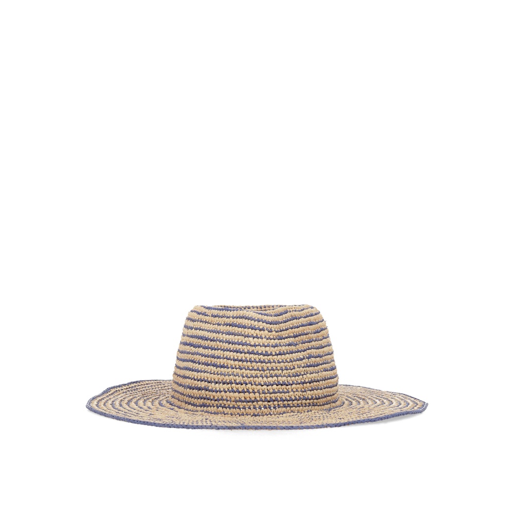 헬렌 카민스키 여성 모자 SS26 HAT52241NATURAL/ LAPIS - 상품 이미지