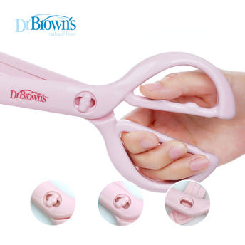 닥터브라운 이지그립 젖병집게 (Baby Bottle Tongs) 핑크/그린 - 상세 이미지 4
