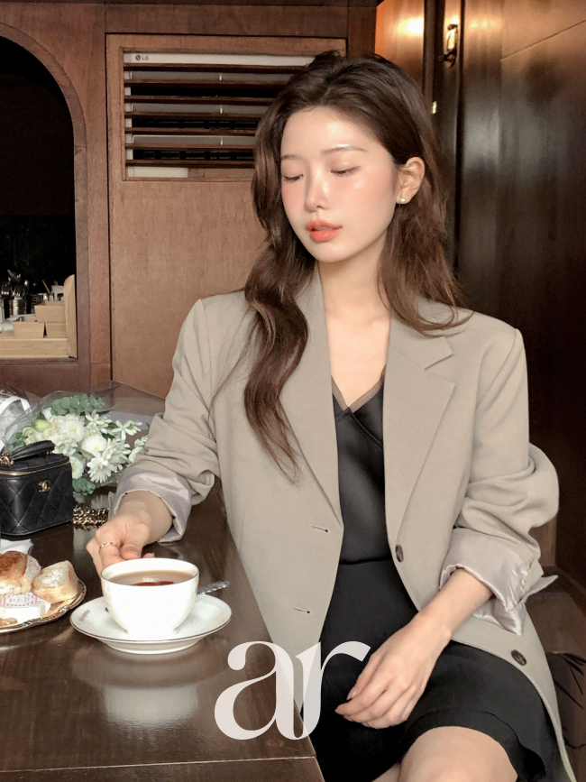 [자체제작] (국내제작) (MADE출근룩) 클래식 테일러드 백포인트 트임 비조 싱글 자켓 jk3065 - 상세 이미지 4