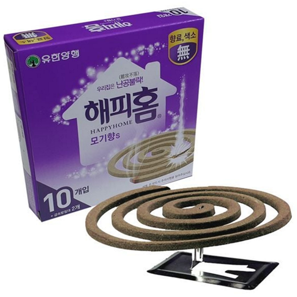 가정용 모기향 캠핑 무향 모기향 휴대용 야외용 코일형 여름철 - 상품 이미지