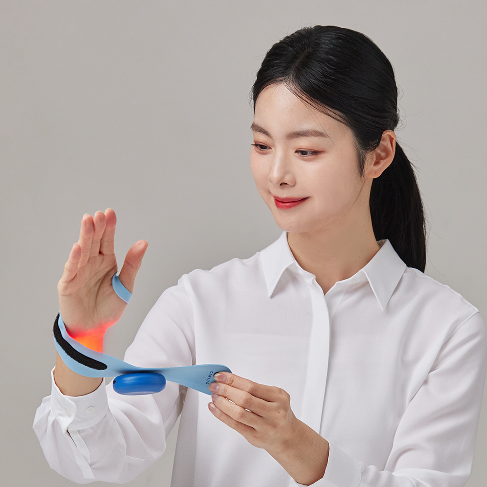 시리어스 LED 스트랩 손목 온열 찜질 찜질팩 근적외선 온열기 찜질기 - 상세 이미지 4
