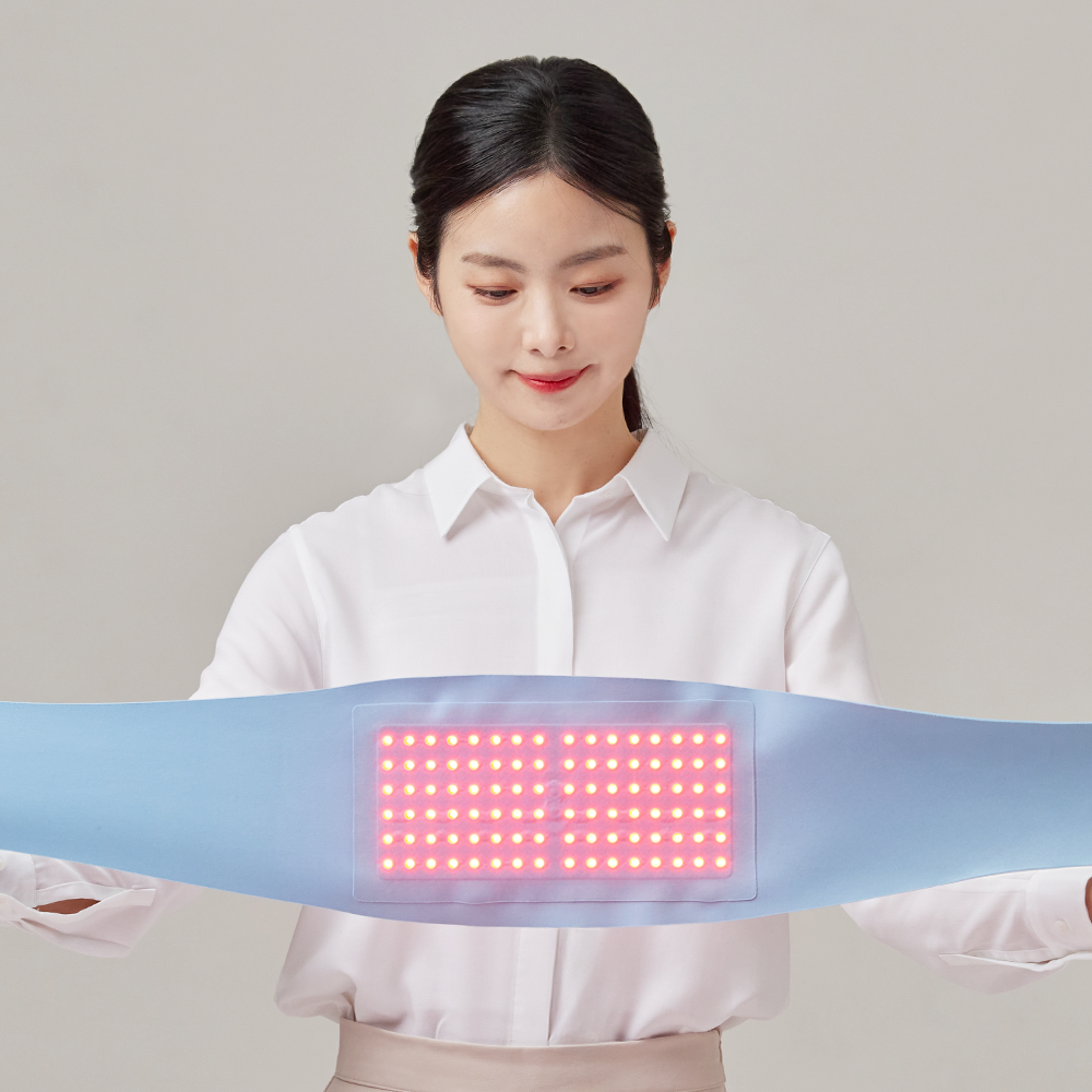 시리어스 LED 코어 복부 근적외선 찜질기 생리통 온열 배 찜질 온열기 이미지 7