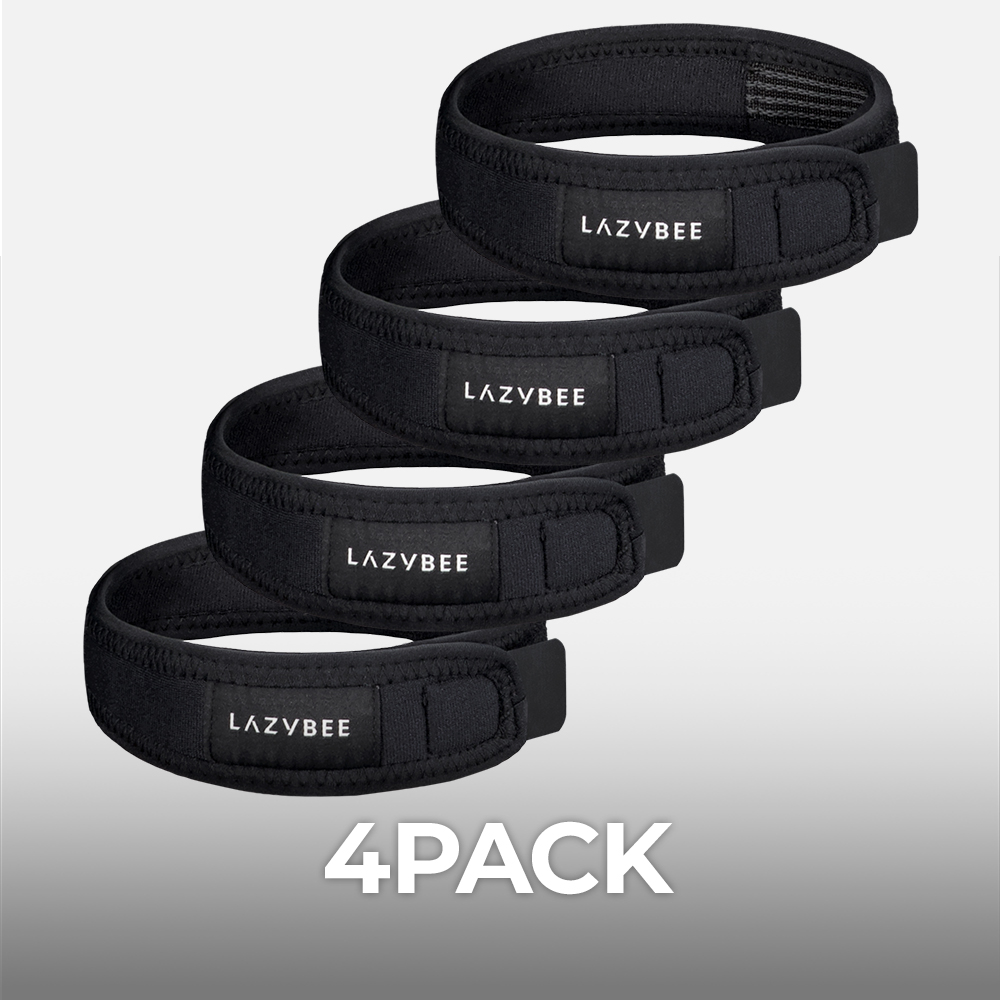 [4PACK] 스킨 핏 듀얼 서포트 무릎보호대 (러닝 헬스 등산 스포츠) - 상품 이미지
