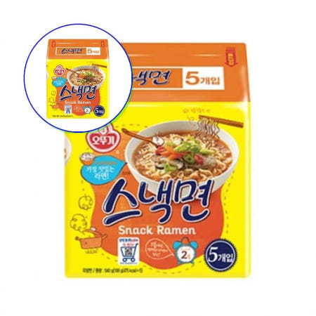 쌍문상회 지금 필요한 멀티 대용량 오뚜기 스낵면 108gX5봉