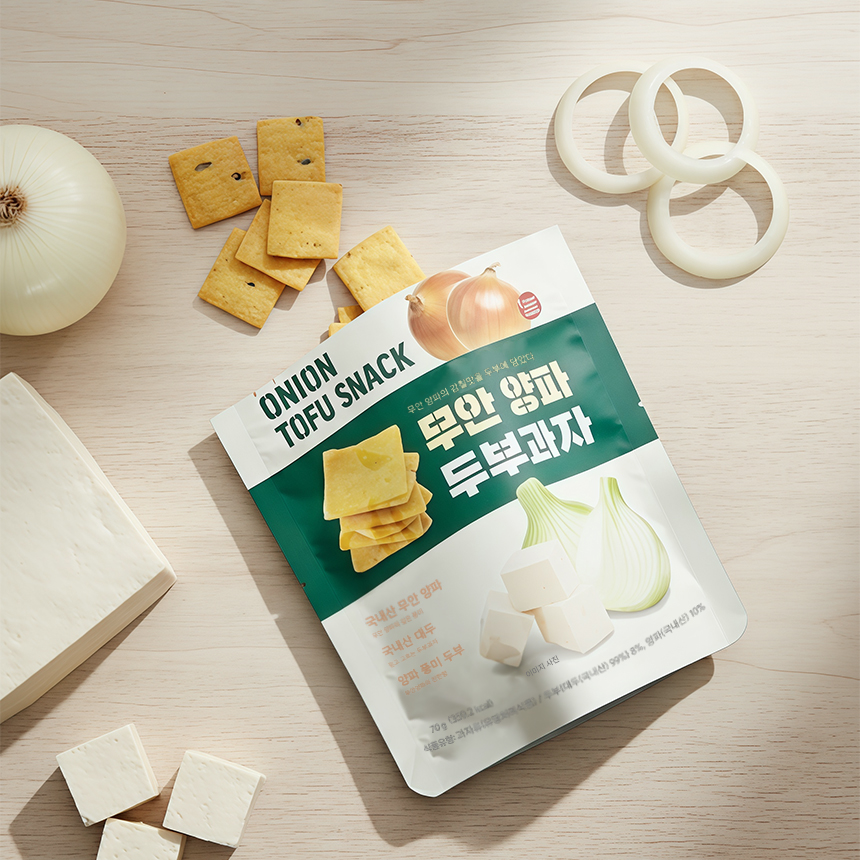무안 양파 수제 두부과자 70g, 20개 - 상세 이미지 3
