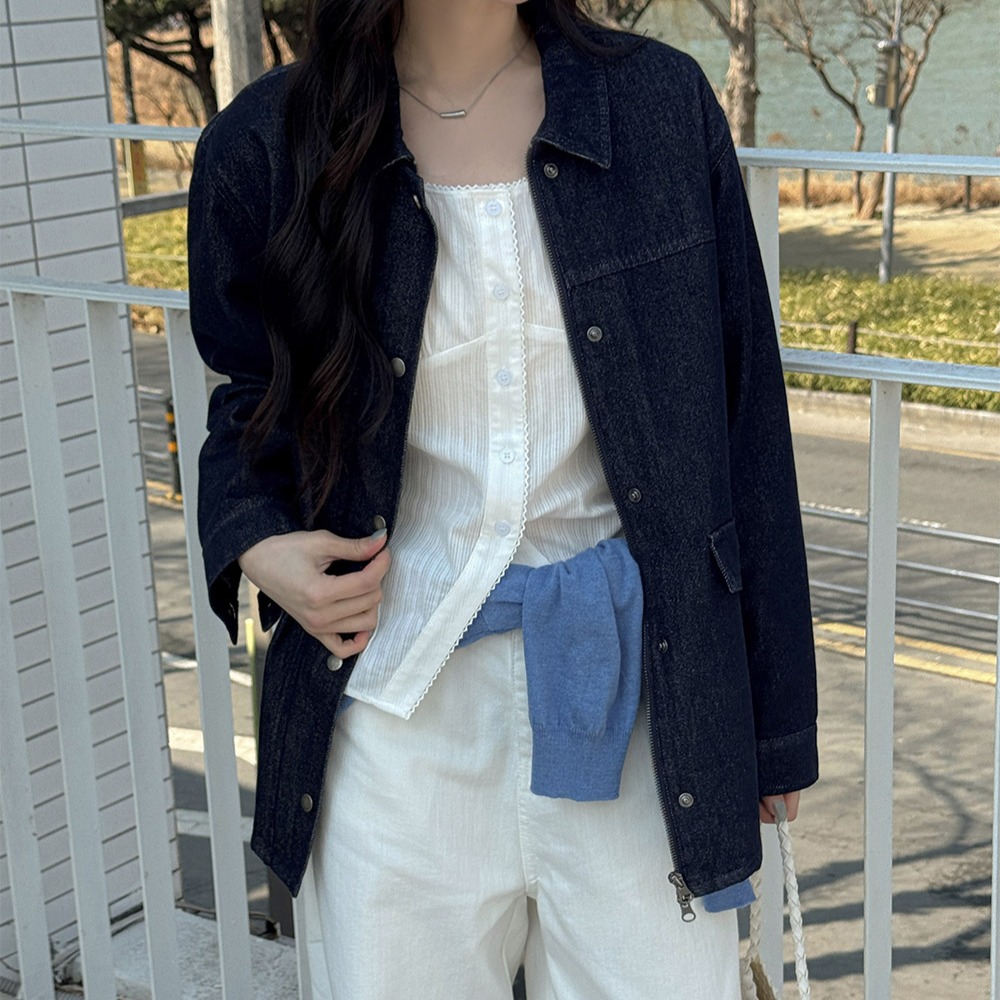 스퀘어넥 로맨틱 레이스 셔링 블라우스 - 상세 이미지 5