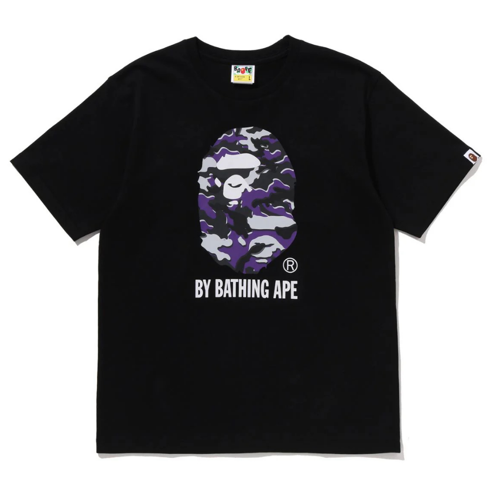 베이프 반팔티 GLITCH WOODLAND CAMO BY BATHING APE TEE 1M30-110-346 - 상품 이미지