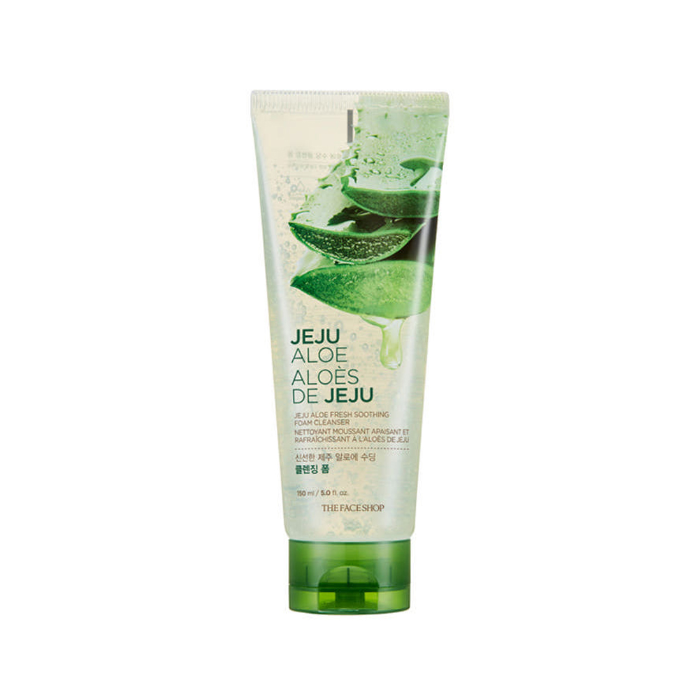 더페이스샵 신선한 제주 알로에 수딩 클렌징 폼 150mL 솔직 후기 | 피부 타입별 분석 - 대표 이미지