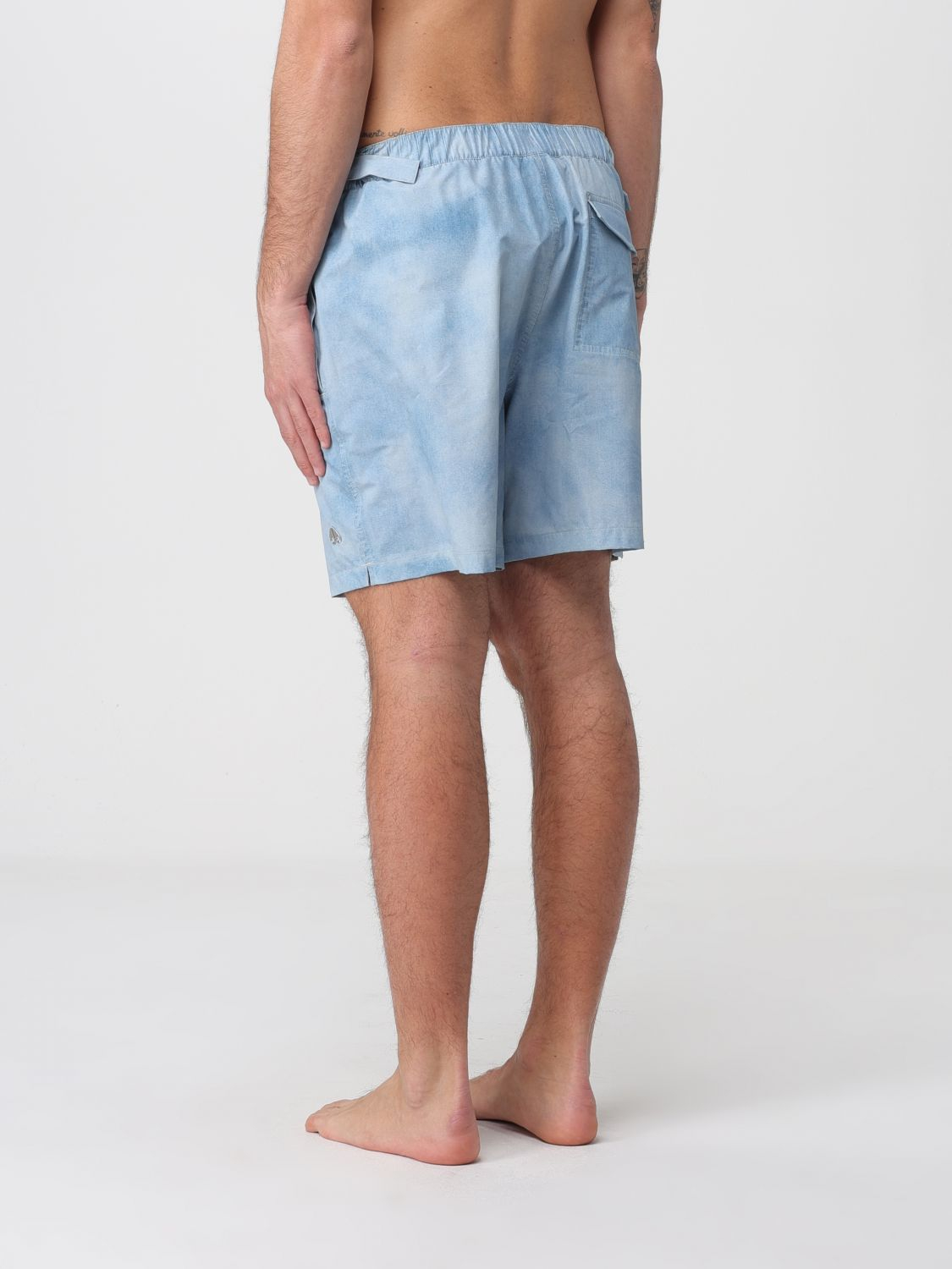 무스 너클 남성 SS26 Beach Cover Up M16MR778H1 1921 - 상세 이미지 2