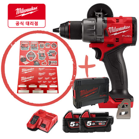 밀워키 M18 FPD3-502X 함마 드릴 해머 드라이버 무선 젠4 GEN4 26년입고