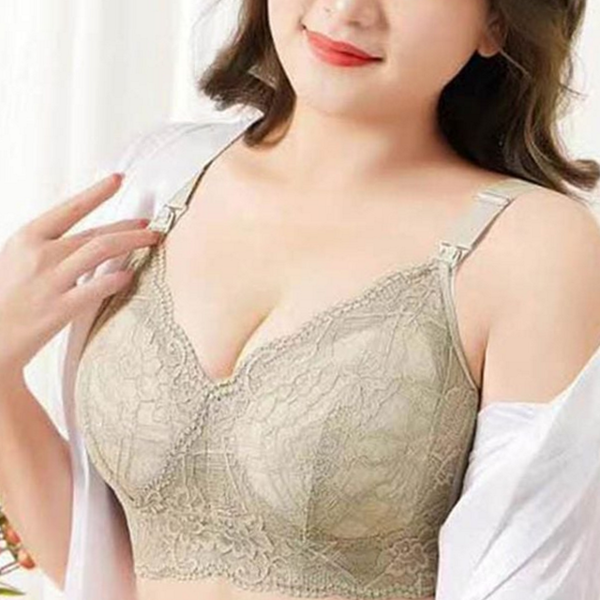 데일리 여성 빅사이즈 브라 편안한 빅사이즈 브래지어 노와이어 보정 속옷 - 상품 이미지