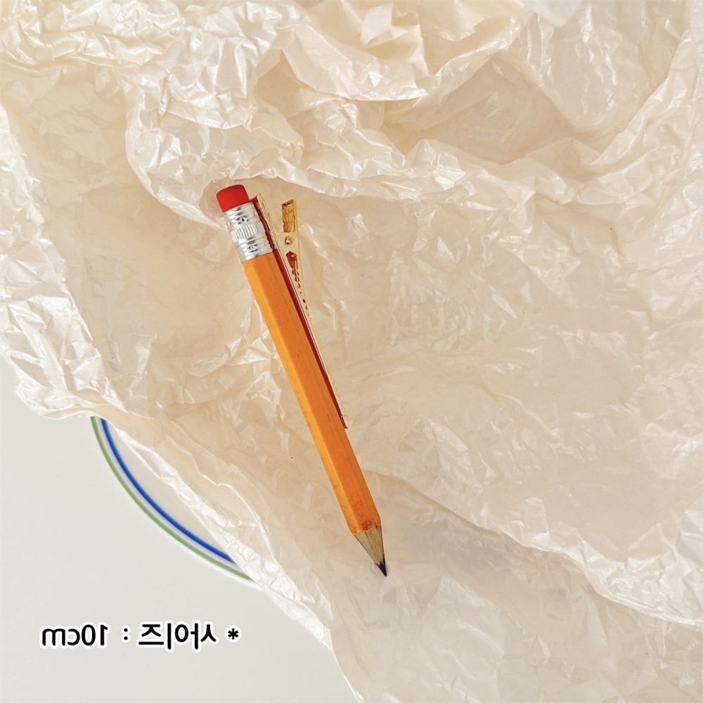 웃긴 연필 성냥 머리 핀 - 상세 이미지 4