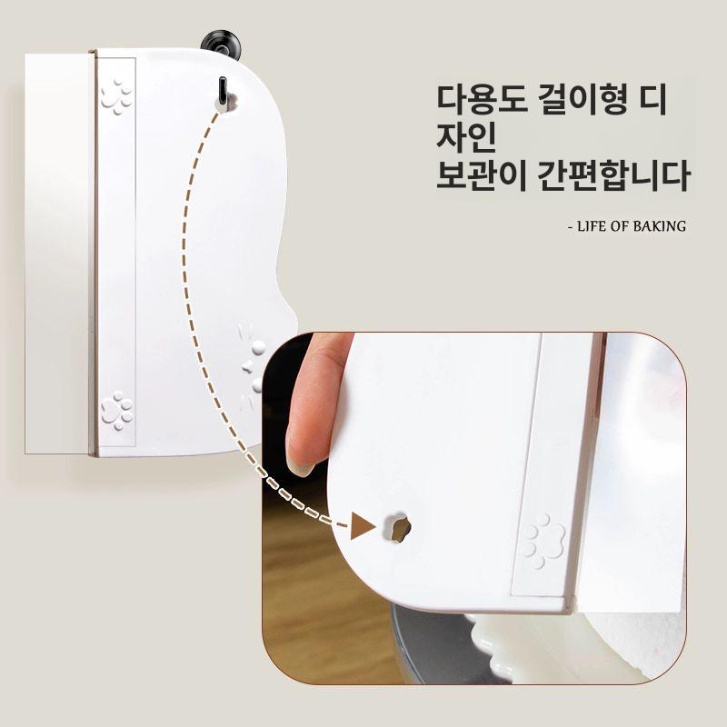 케이크 스크래퍼 제과 디저트 생크림 제빵 핑크 1개 - 상세 이미지 5