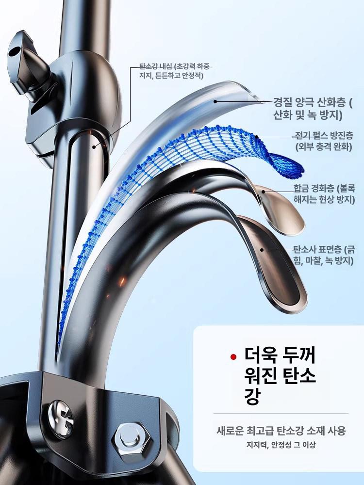 신형 스마트폰 셀카봉 촬영용 라이브 방송 데스크탑 거치대 1.7m 26cm 뷰티 라이트 4대 - 상세 이미지 2