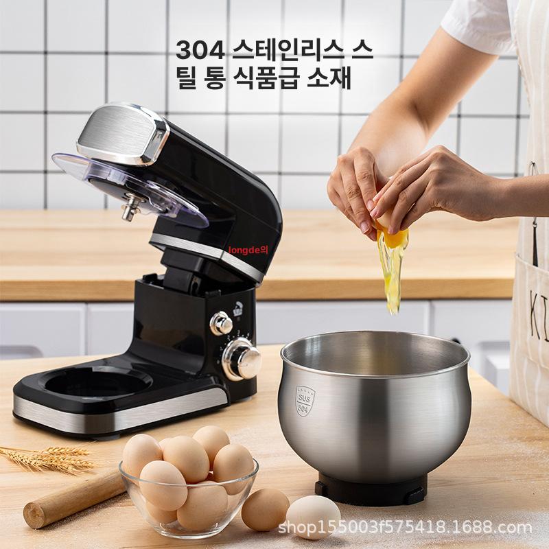 스탠드 반죽기 제빵 SUS304 스텐 볼 3 5리터 대용량 가정용 다용도 강력 전동 연녹색 (하나 주문 가능) 600W - 상세 이미지 4