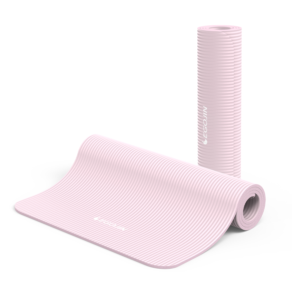 이고진 요가매트 소프트 와이드 NBR 12mm, 라이트핑크 - 상품 이미지