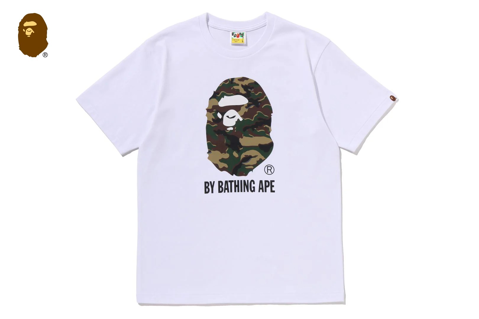 베이프 반팔티 GLITCH WOODLAND CAMO BY BATHING APE TEE 1M30-110-346 - 상세 이미지 2