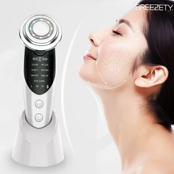 가정용 갈바닉 얼굴 마사지기 홈케어 고주파 피부 관리기 뷰티디바이스 스킨케어 - 상품 이미지