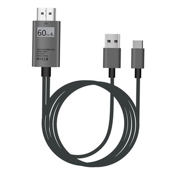 충전 usbc 타입 케이블 60 hdmi 미러링 케이블 영상 3.1 - 상품 이미지